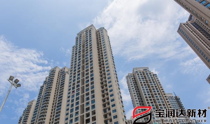 湖北武漢九龍倉(cāng)月璽使用寶潤(rùn)達(dá)外墻一體板