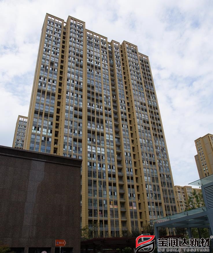 寶潤(rùn)達(dá)外墻一體板應(yīng)用于江蘇蘇州中天和景苑