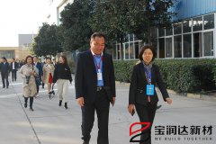 市人大常委會領導蒞臨寶潤達新型材料視察工業(yè)轉(zhuǎn)型工作